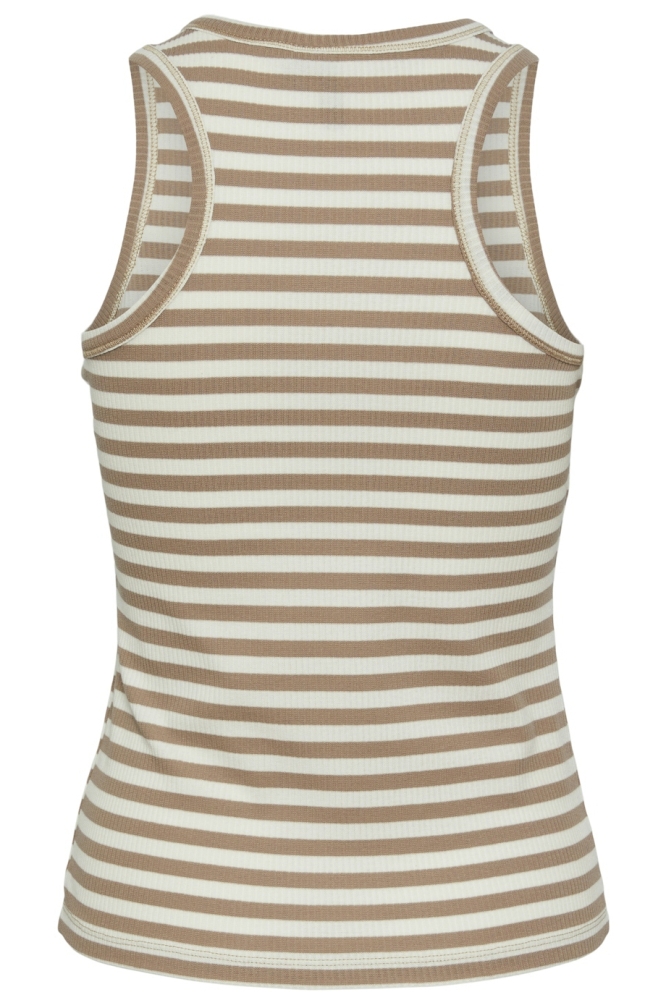 PCRUKA BOXER TANK TOP JRS NOOS BC 17133673 SILVER MINK/CLOUD DANCER